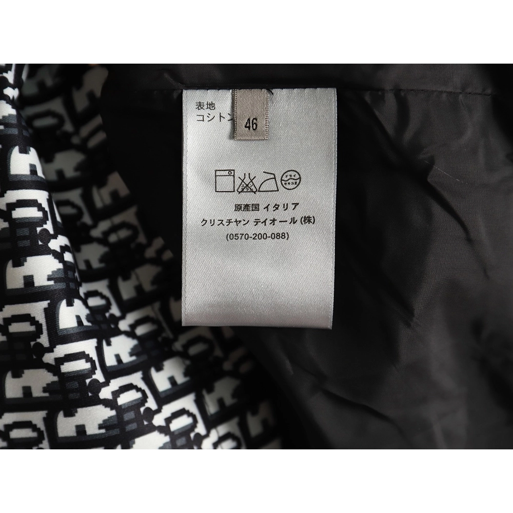 Dior all over print presbyopia hooded jacket,Dior Hoodie,Hoodie,APPAREL