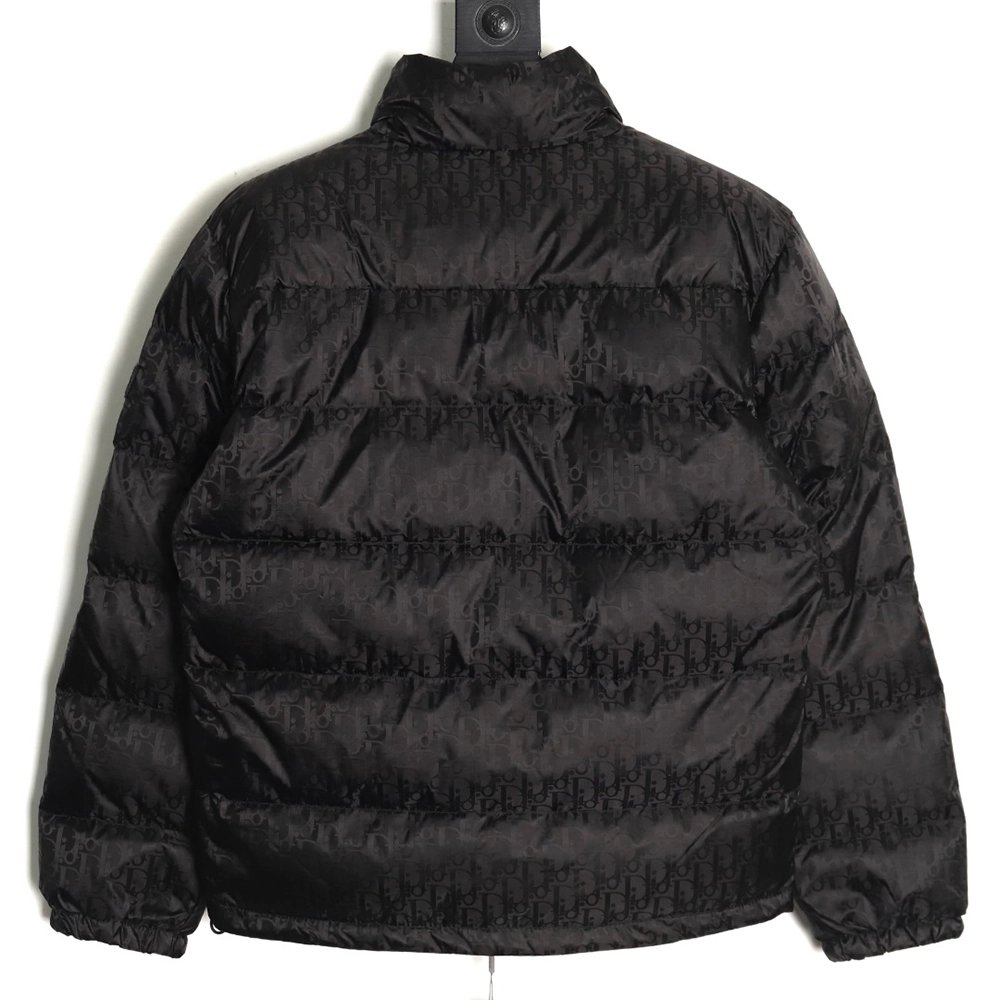 Dior full print dark pattern old flower down jacket,Dior Jacket,Jacket,APPAREL