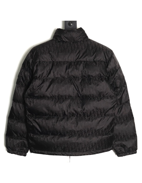 Dior full print dark pattern old flower down jacket,Dior Jacket,Jacket,APPAREL