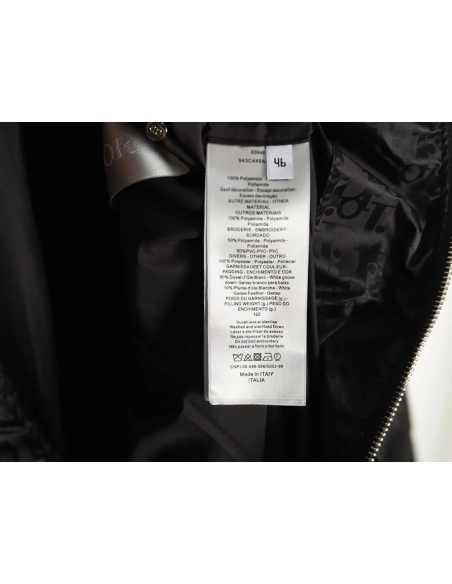 Dior full print dark pattern old flower down jacket,Dior Jacket,Jacket,APPAREL