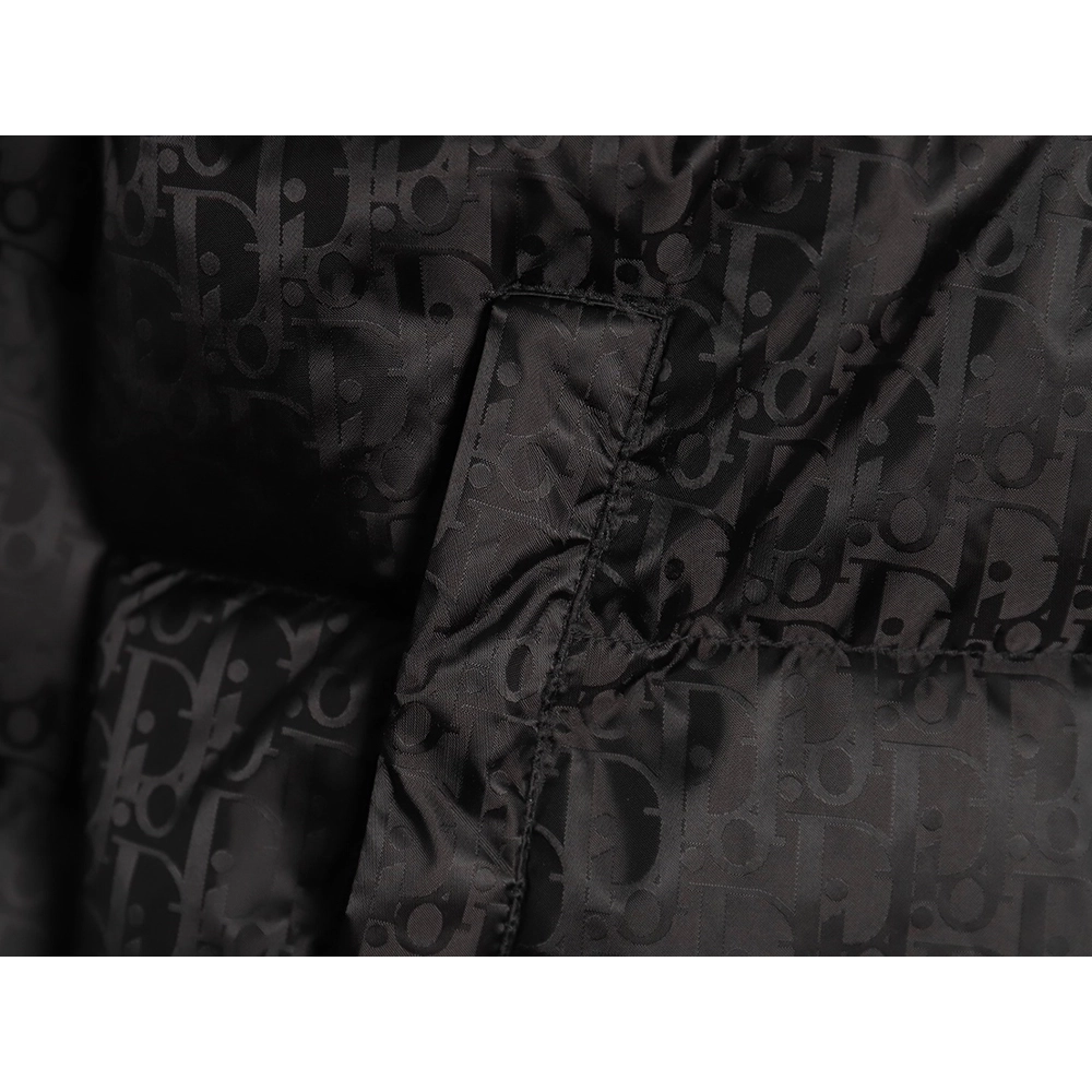 Dior full print dark pattern old flower down jacket,Dior Jacket,Jacket,APPAREL