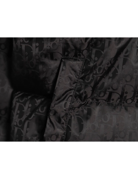 Dior full print dark pattern old flower down jacket,Dior Jacket,Jacket,APPAREL