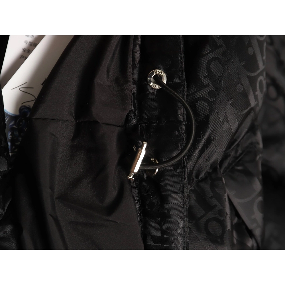 Dior full print dark pattern old flower down jacket,Dior Jacket,Jacket,APPAREL