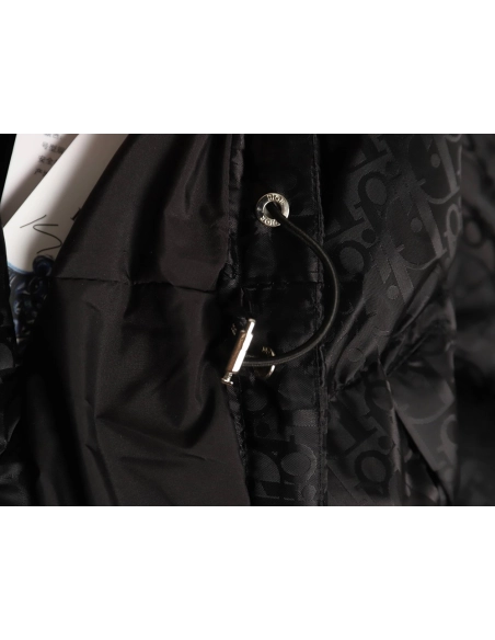 Dior full print dark pattern old flower down jacket,Dior Jacket,Jacket,APPAREL