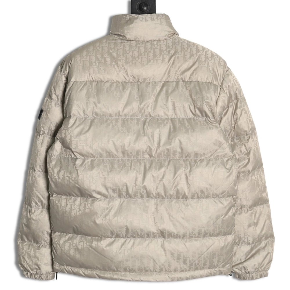 Dior full print dark pattern old flower down jacket,Dior Jacket,Jacket,APPAREL