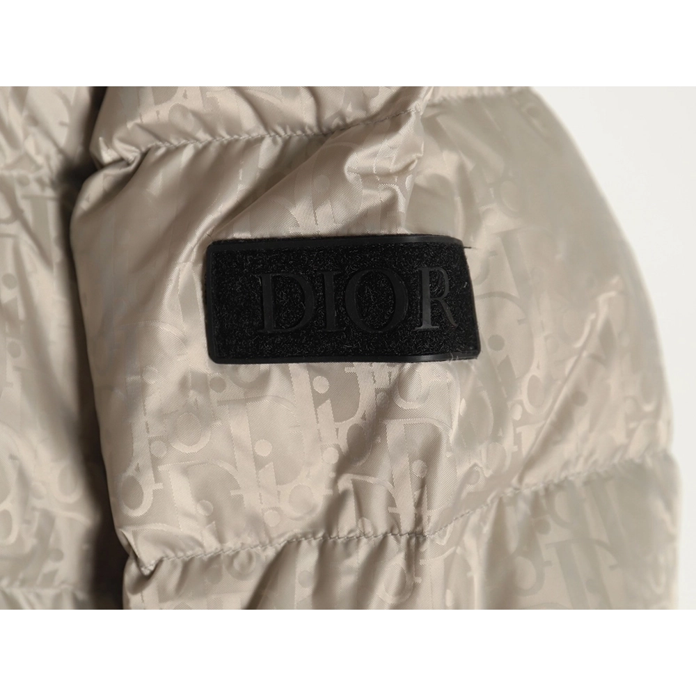 Dior full print dark pattern old flower down jacket,Dior Jacket,Jacket,APPAREL