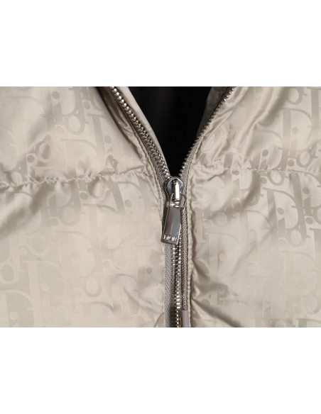 Dior full print dark pattern old flower down jacket,Dior Jacket,Jacket,APPAREL