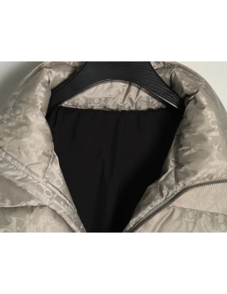 Dior full print dark pattern old flower down jacket,Dior Jacket,Jacket,APPAREL