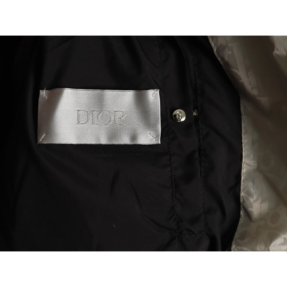 Dior full print dark pattern old flower down jacket,Dior Jacket,Jacket,APPAREL