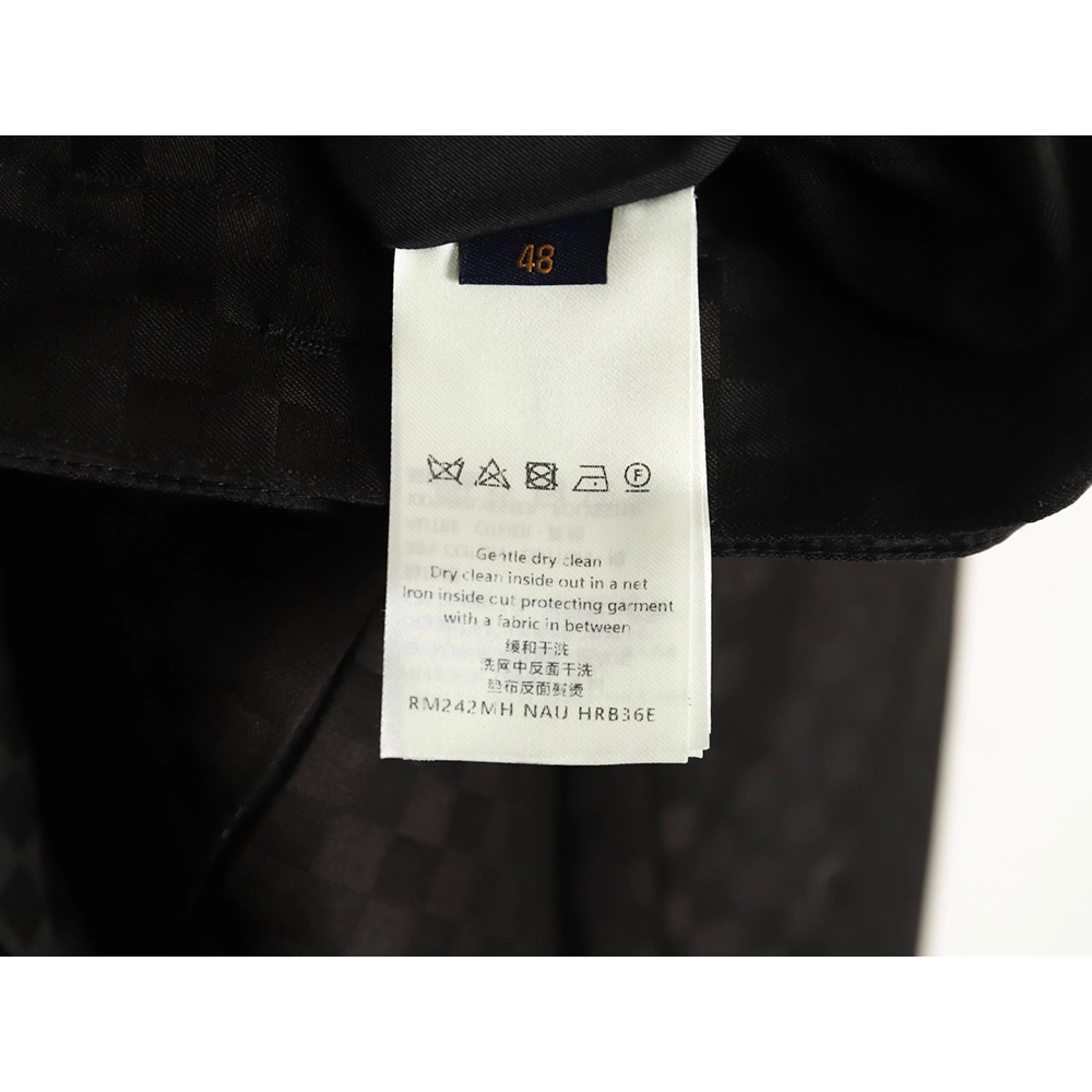 Louis Vuitton Americas Cup Checkerboard Shirt Jacket,Louis Vuitton Jacket,Jacket,APPAREL