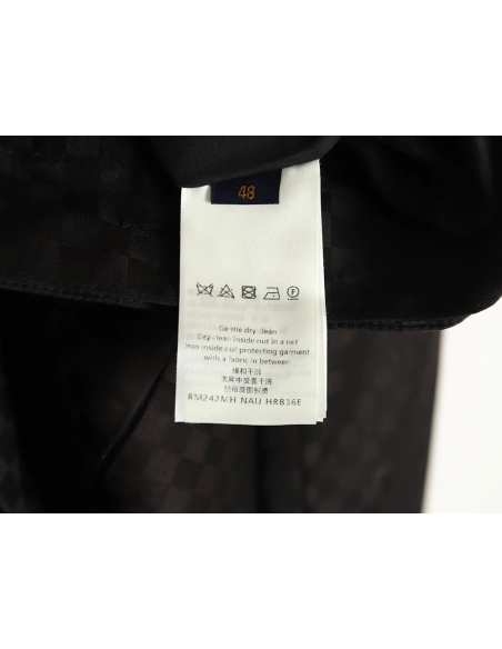 Louis Vuitton Americas Cup Checkerboard Shirt Jacket,Louis Vuitton Jacket,Jacket,APPAREL