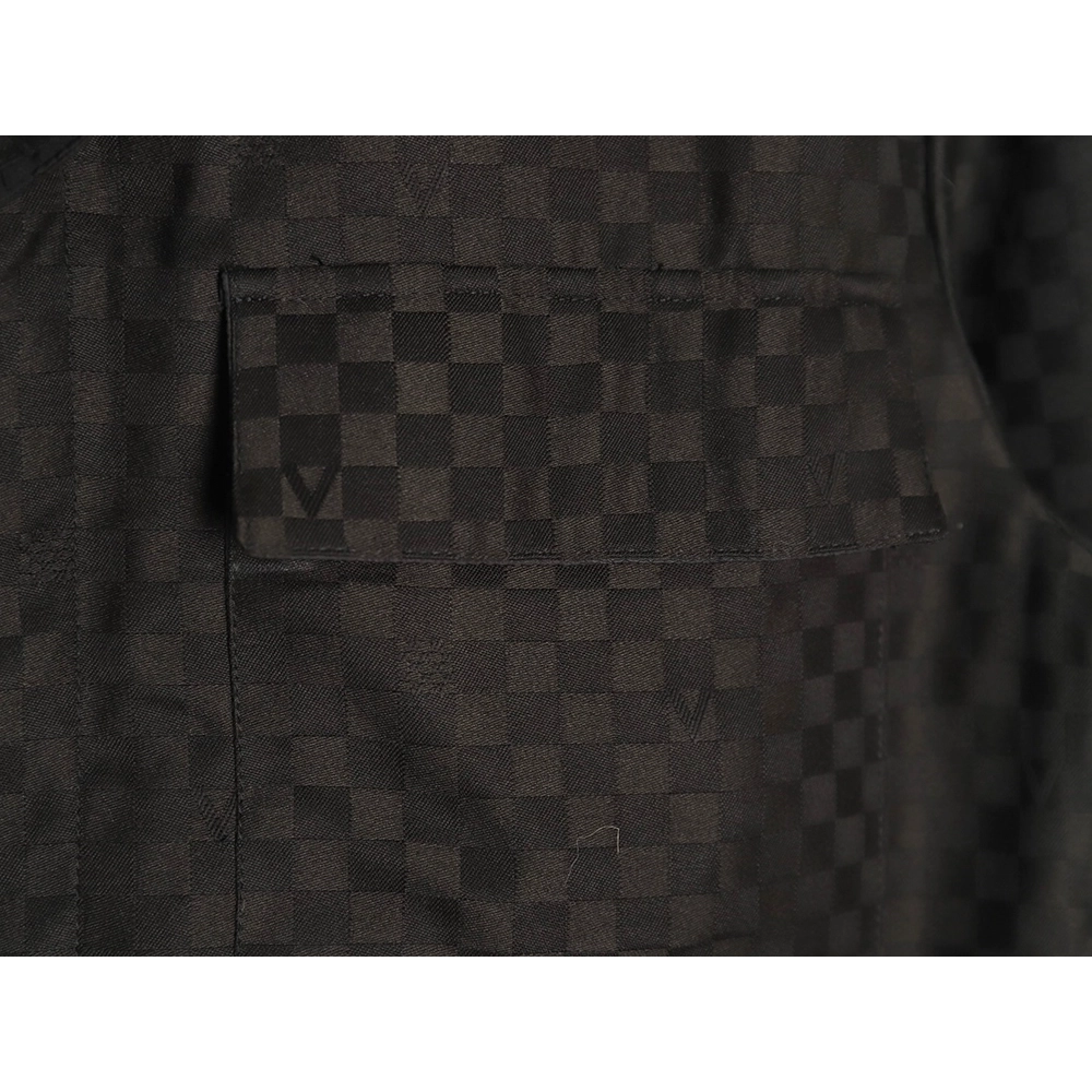 Louis Vuitton Americas Cup Checkerboard Shirt Jacket,Louis Vuitton Jacket,Jacket,APPAREL
