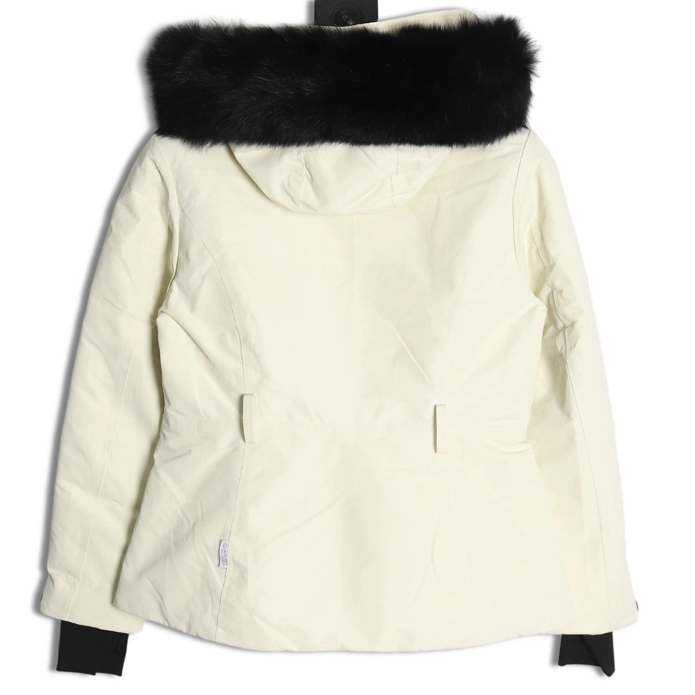 Moncler Bauges hooded fox fur collar down jacket,Moncler Jacket,Jacket,APPAREL