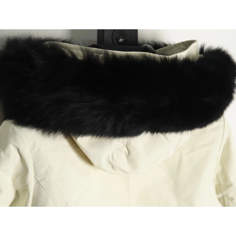 Moncler Bauges hooded fox fur collar down jacket,Moncler Jacket,Jacket,APPAREL