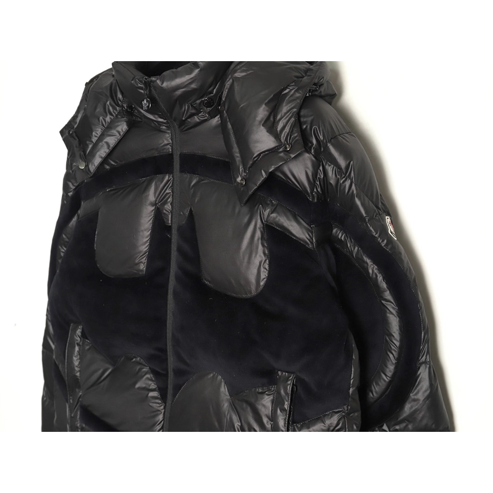 Moncler Batman logo down jacket,Moncler Jacket,Jacket,APPAREL