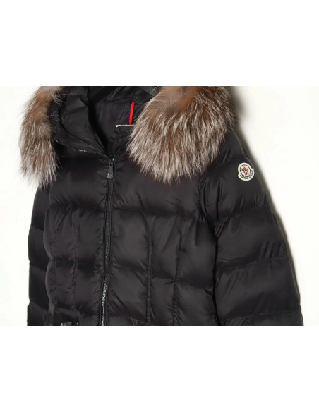 Moncler Hermifur series womens midlength down jacket,Moncler Jacket,Jacket,APPAREL