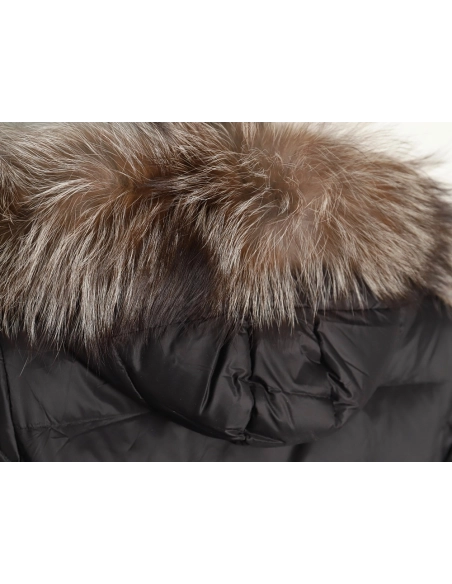 Moncler Hermifur series womens midlength down jacket,Moncler Jacket,Jacket,APPAREL