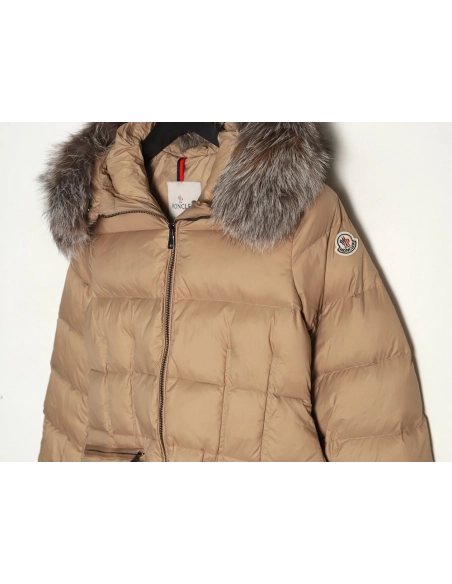 Moncler Hermifur series womens midlength down jacket,Moncler Jacket,Jacket,APPAREL