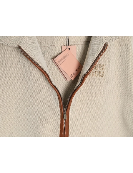 Miu Miu canvas panelled double zip jacket,buy cheap,low price and discount Miu Miu