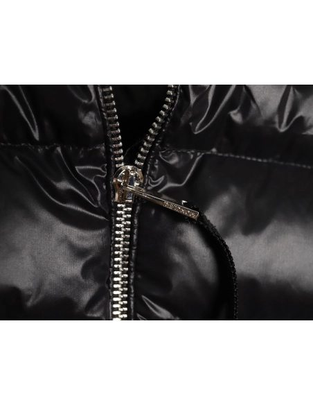 Moncler knitted stitching stand collar thin down jacket,buy cheap,low price and discount Moncler