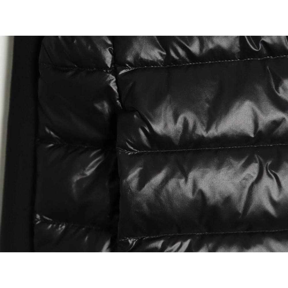 Moncler knitted stitching stand collar thin down jacket,buy cheap,low price and discount Moncler