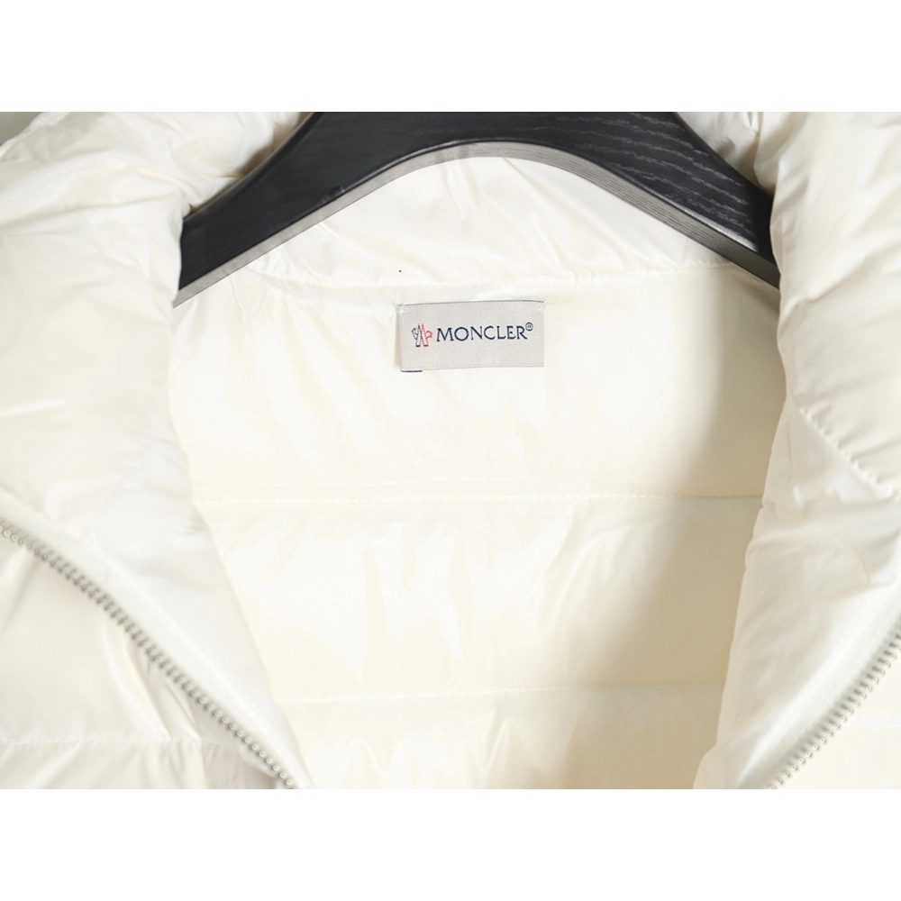 Moncler knitted stitching stand collar thin down jacket,buy cheap,low price and discount Moncler