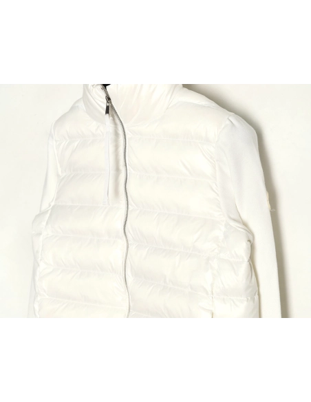 Moncler knitted stitching stand collar thin down jacket,buy cheap,low price and discount Moncler