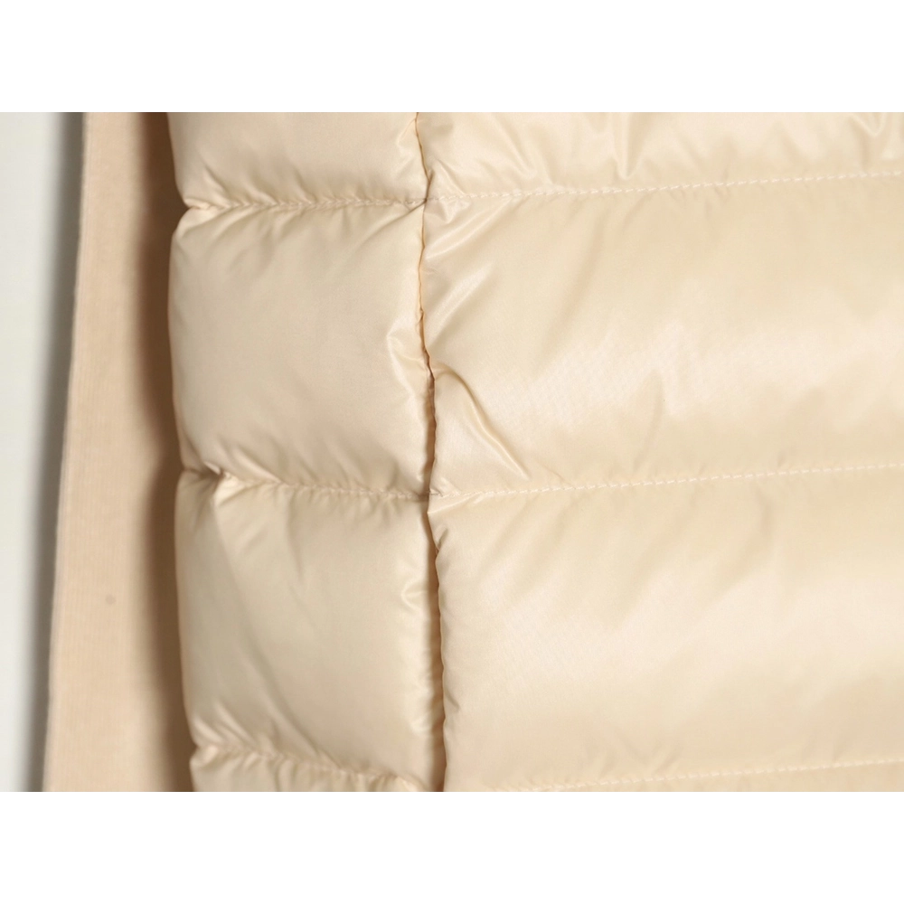 Moncler knitted stitching stand collar thin down jacket,buy cheap,low price and discount Moncler