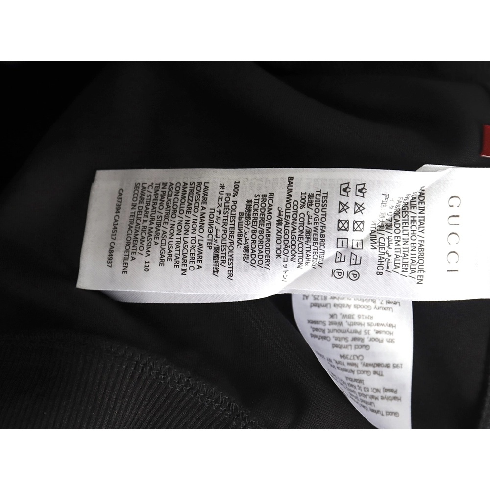 Gucci small slogan embroidered space cotton zipup hoodie,buy cheap,low price and discount Gucci