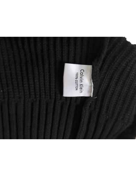 Calvin Klein small logo embroidery knitted zipup jacket,buy cheap,low price and discount Calvin Klein