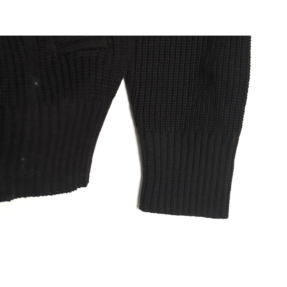 Calvin Klein small logo embroidery knitted zipup jacket,buy cheap,low price and discount Calvin Klein