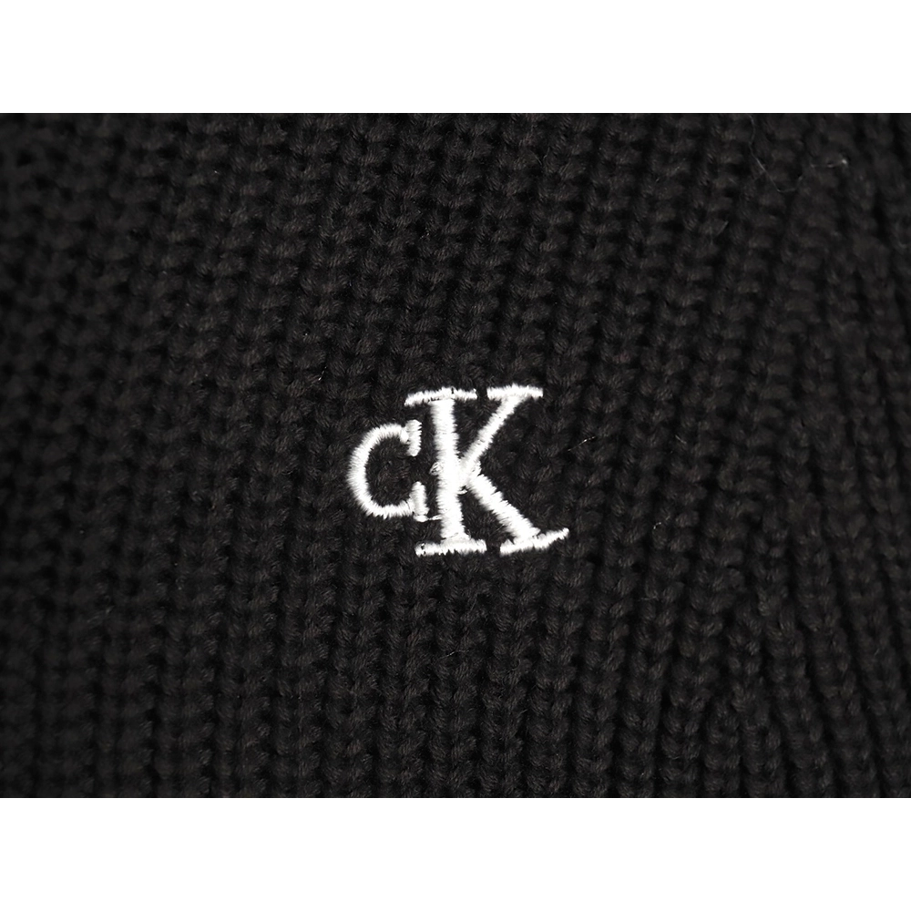 Calvin Klein small logo embroidery knitted zipup jacket,buy cheap,low price and discount Calvin Klein