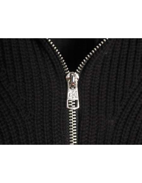 Calvin Klein small logo embroidery knitted zipup jacket,buy cheap,low price and discount Calvin Klein