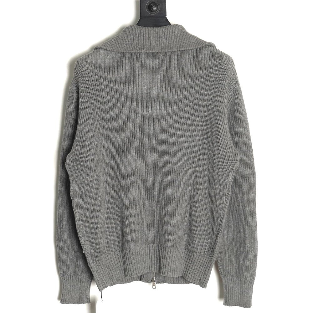 Calvin Klein small logo embroidery knitted zipup jacket,buy cheap,low price and discount Calvin Klein