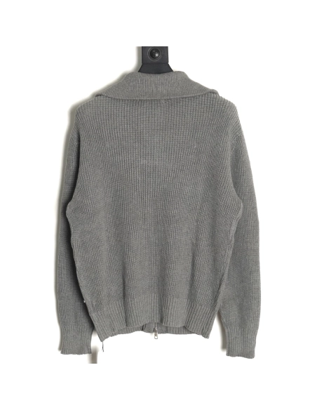 Calvin Klein small logo embroidery knitted zipup jacket,buy cheap,low price and discount Calvin Klein