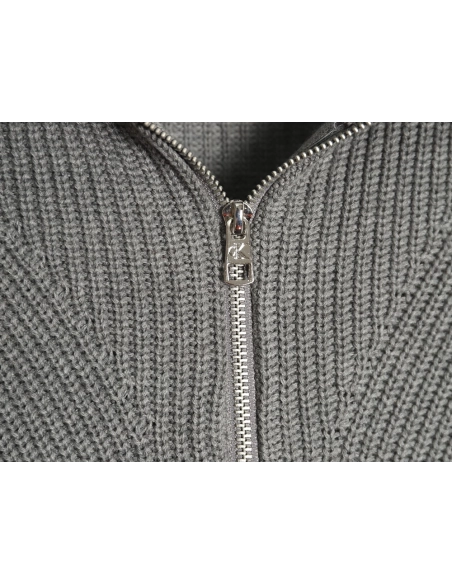 Calvin Klein small logo embroidery knitted zipup jacket,buy cheap,low price and discount Calvin Klein