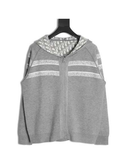 Dior presbyopia jacquard knitted cashmere doublesided jacket,buy cheap,low price and discount Dior