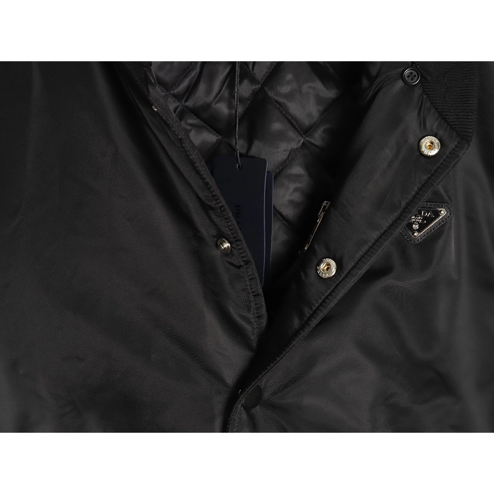 Prada removable hood regenerated nylon bomber jacket,buy cheap,low price and discount Prada