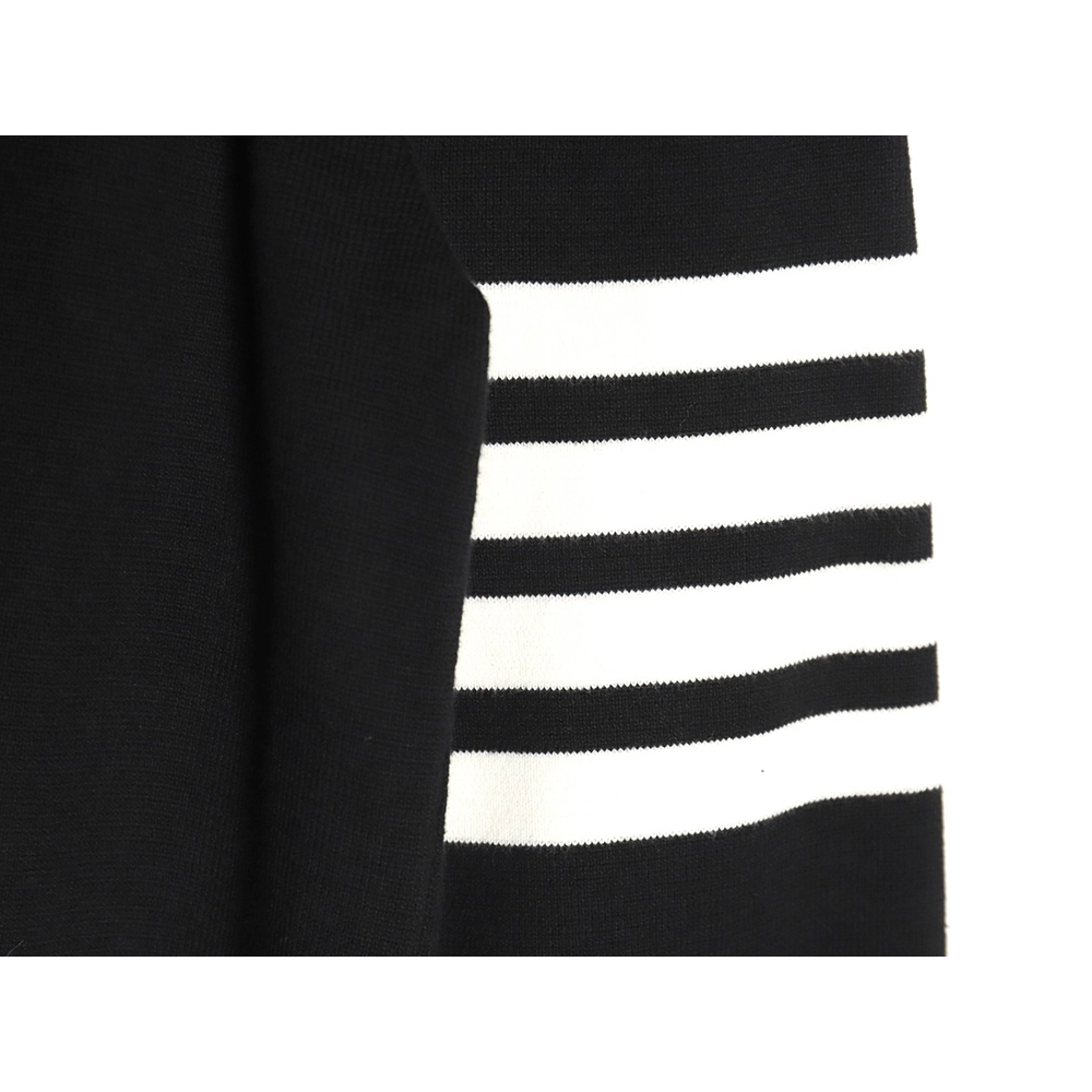 Thom Browne Classic FourBar FiveButton Crewneck Sweater,buy cheap,low price and discount Thom Browne