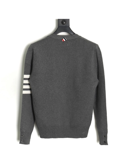 Thom Browne Classic FourBar FiveButton Cardigan,buy cheap,low price and discount Thom Browne