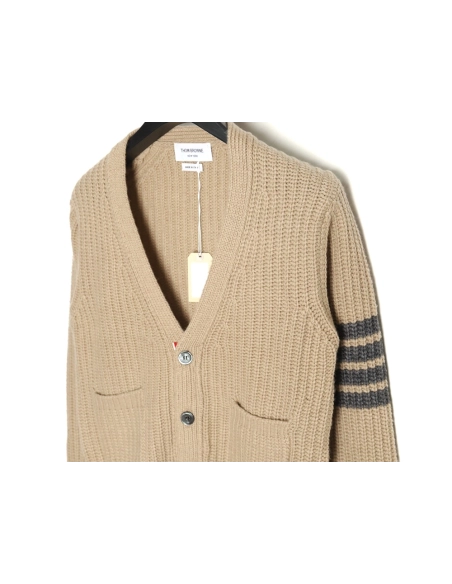 Thom Browne thickened ingot needle sweater cardigan,buy cheap,low price and discount Thom Browne