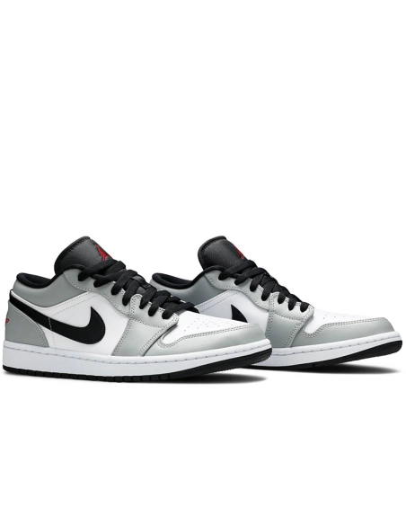 AIR JORDAN 1 LOW LIGHT SMOKE GREY 553558 030,AIR JORDAN 1 LOW,Air Jordan