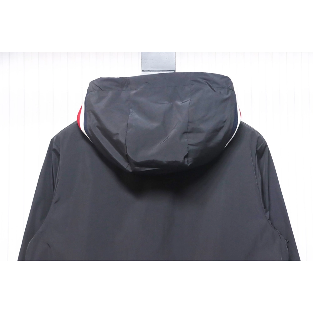 Moncler hat webbing hooded windbreaker jacket,Moncler