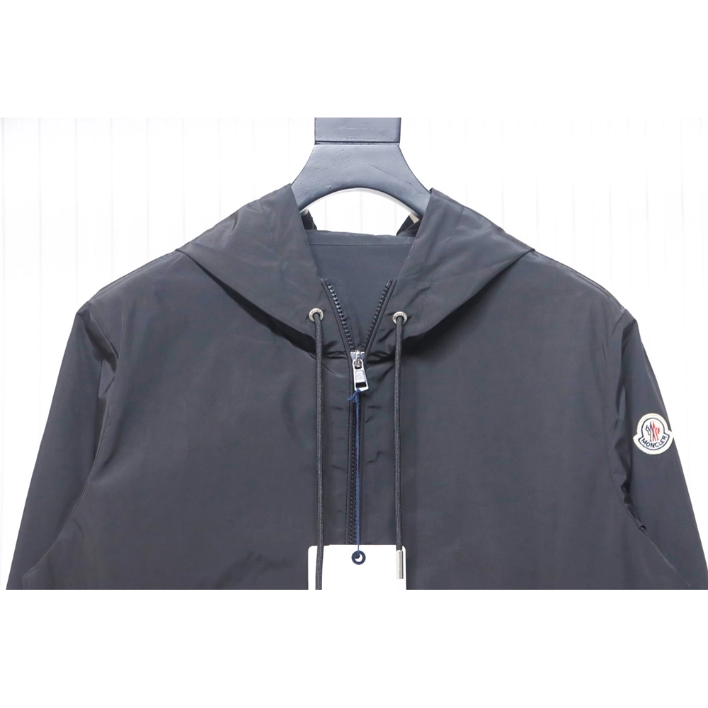 Moncler hat webbing hooded windbreaker jacket,Moncler