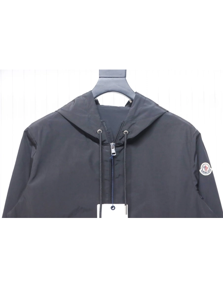 Moncler hat webbing hooded windbreaker jacket,Moncler