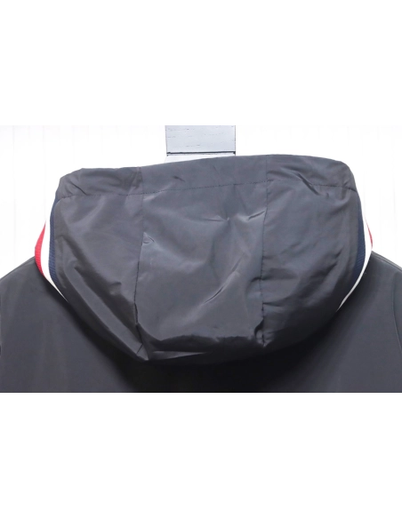 Moncler hat webbing hooded windbreaker jacket,Moncler