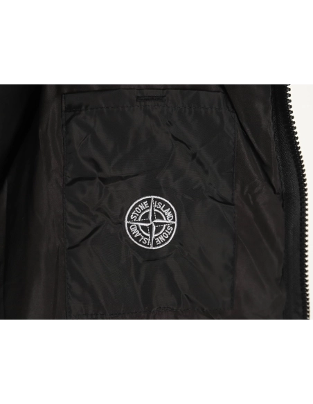 Stone Island metal nylon lightweight splicing down jacket TSK3,Stone Island