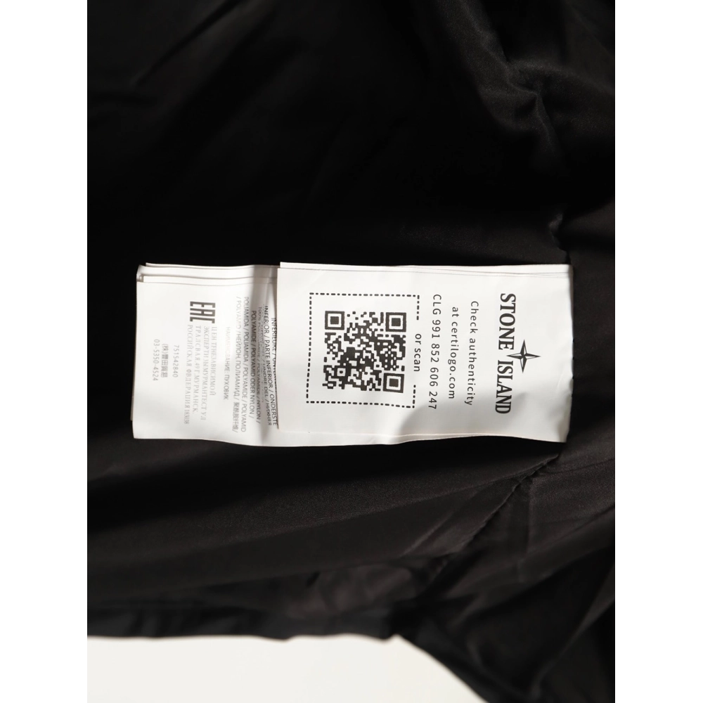 Stone Island metal nylon lightweight splicing down jacket TSK3,Stone Island