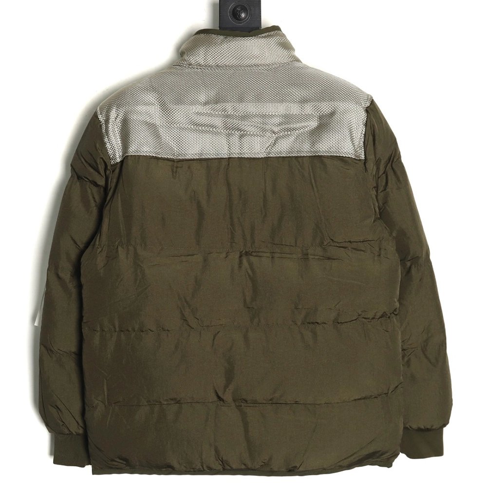 Stone Island metal nylon lightweight splicing down jacket TSK2,Stone Island