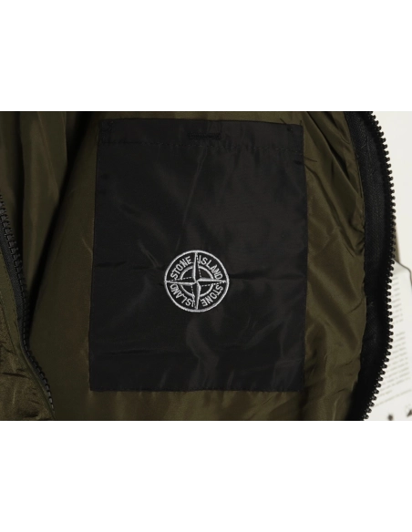 Stone Island metal nylon lightweight splicing down jacket TSK2,Stone Island